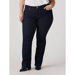 NWT Signature By Levis. Modern Boot Cut Womens Jeans Size 24M Dark Wash Denim